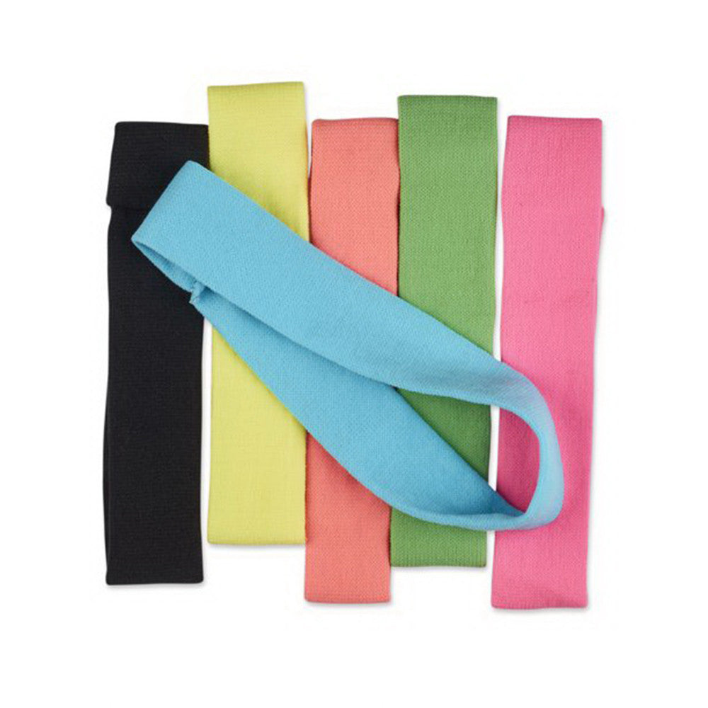 Scunci Skinny Stretch Comfort Headwraps, Assorted Bright Colors, 6 Ea